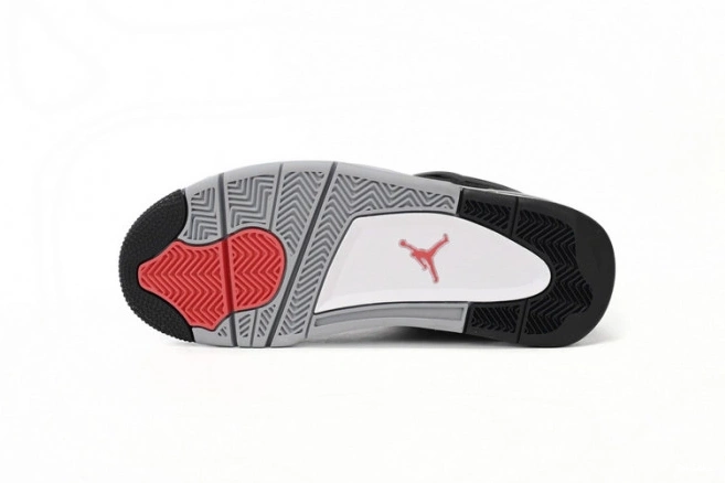 Cheap TBK Air 4 Jordan Black DH7138-006 Canvas 0704